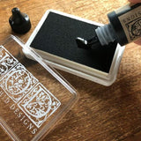 Plain IOD ink pad ready to be filled with your choice of ink for DIY stamping projects