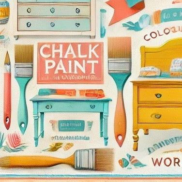 Annie Sloan 101 Chalk Paint Workshop - Learn the basics of chalk paint techniques, colour mixing, and creative furniture transformations in a fun and hands on  environment