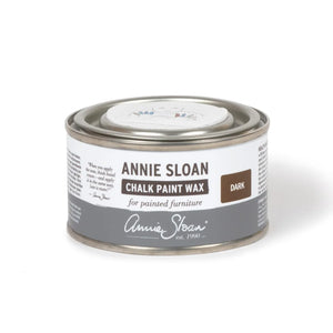 Annie Sloan Dark Wax tin (500ml), perfect for enhancing depth and achieving an aged antique look on painted furniture