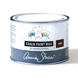 Annie Sloan Dark Wax tin (500ml), perfect for enhancing depth and achieving an aged antique look on painted furniture