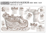 New - SANTA'S SLEIGH 6×10 DECOR MOULD™