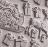 New - SANTA'S SLEIGH 6×10 DECOR MOULD™